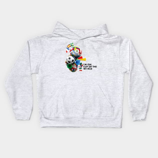 World cup 2022 Kids Hoodie by TheBlackSheep